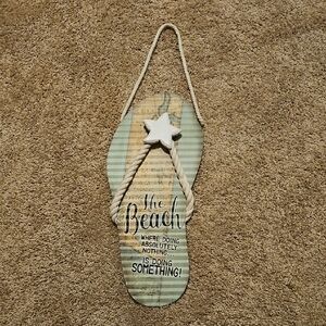 Decorative Beach Flip Flop Wall Art